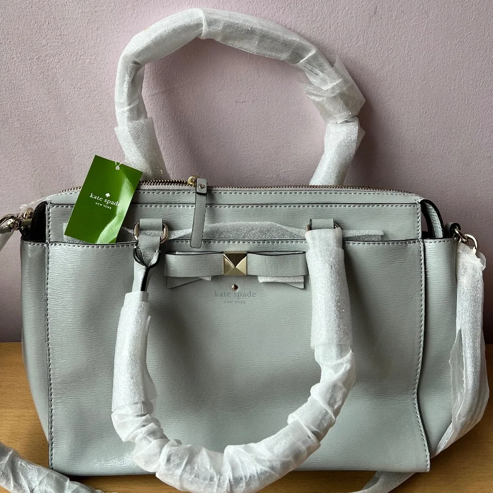 Brand New With Tags Kate Spade Grey Jeanne Beacon Court Bag